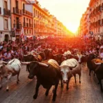 Pamplona celebra un festival taurino vibrante