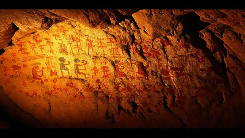 Pinturas rupestres revelan misteriosos símbolos antiguos