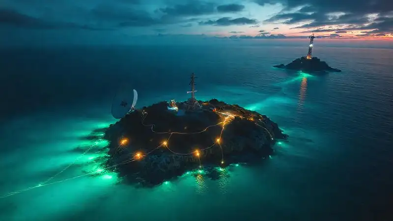 Una isla remota se conecta digitalmente