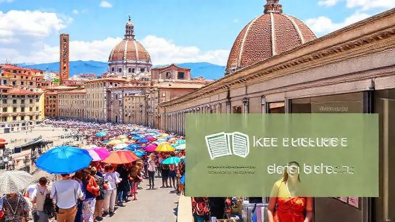 Florencia vibrante: espera y arte digital