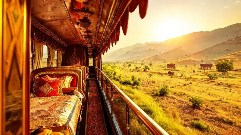 El Maharajas Express ofrece un viaje lujoso
