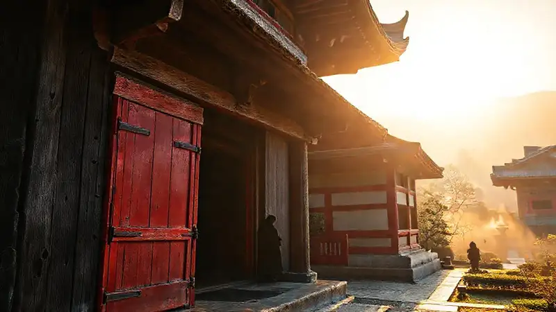Templo japonés antiguo