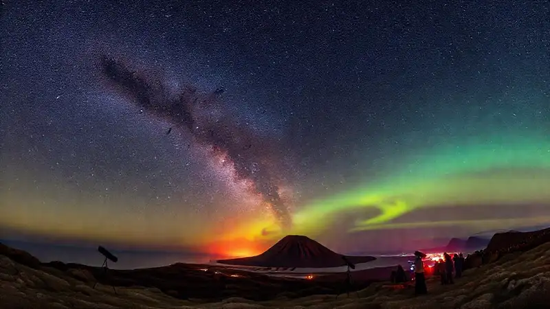 Cielo nocturno: belleza y asombro cósmico