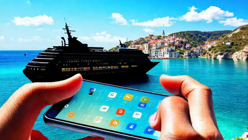 Un crucero digital en Mediterráneo vibrante