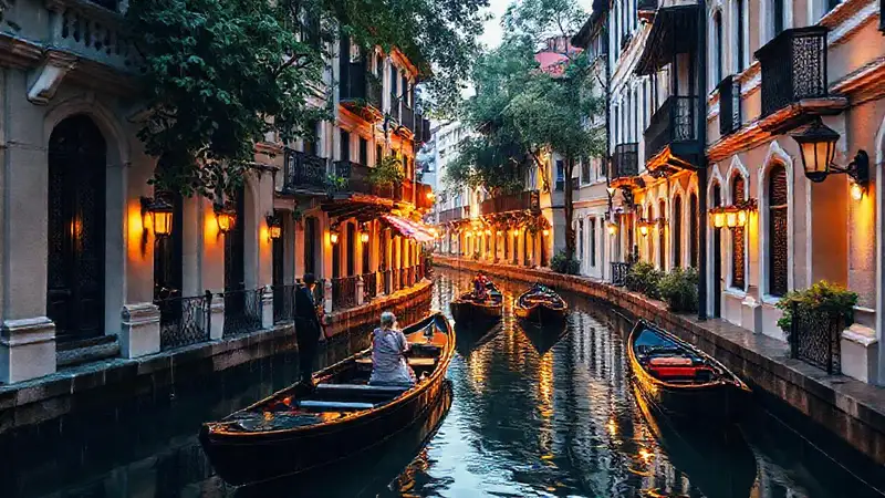 Georgetown canal: romance y colores