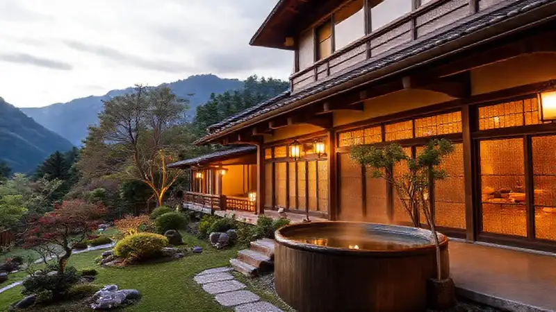Hakone ofrece un ryokan japonés sereno