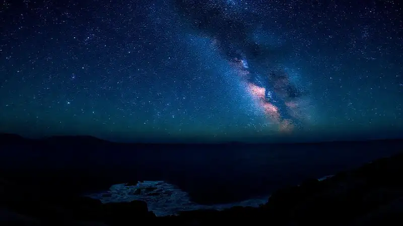 Cielo estrellado oceánico