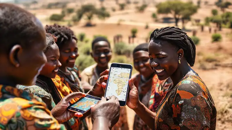 Voluntarios conectan África con tecnología brillante