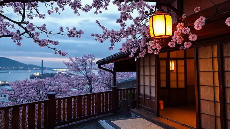 Ryokan histórico ofrece serenidad en Nagasaki