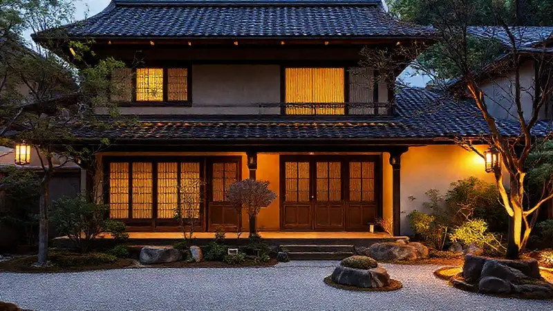 Ryokan japonés: serenidad económica y minimalista
