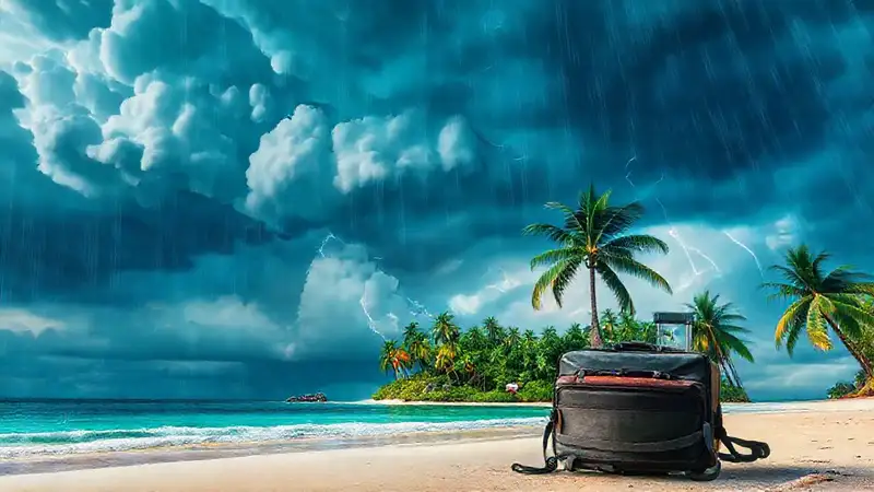 Tormenta tropical amenaza la isla