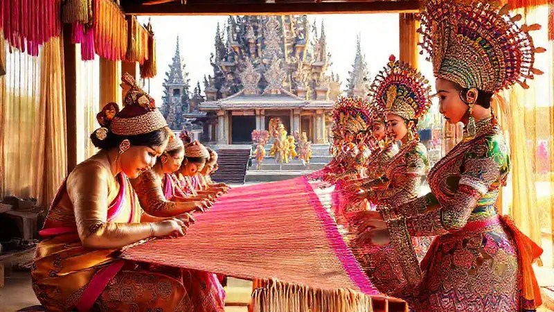 El tejido Khmer celebra la cultura ancestral