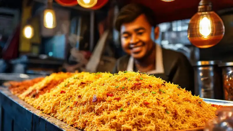 Nasi goreng indonesio: sabor y tradición