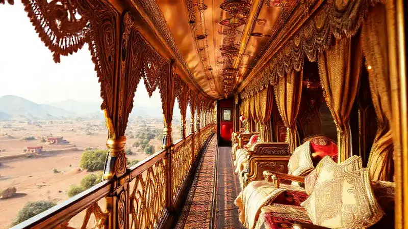 El Maharajas Express ofrece viaje lujoso y vibrante