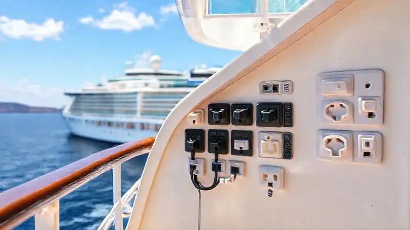 Un crucero lujoso ofrece un ambiente soleado