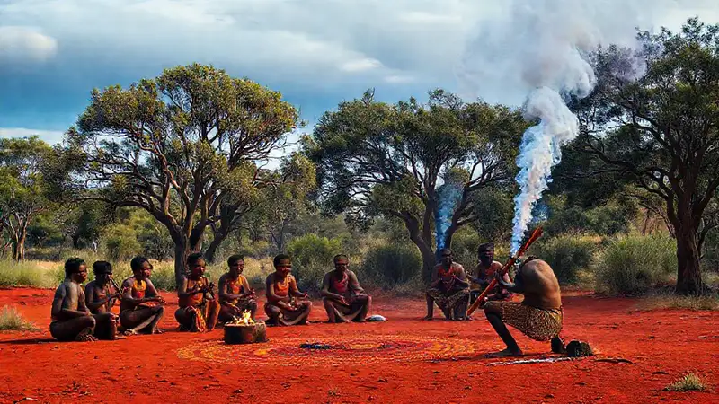 Rituales ancestrales australianos evocan un espíritu sagrado