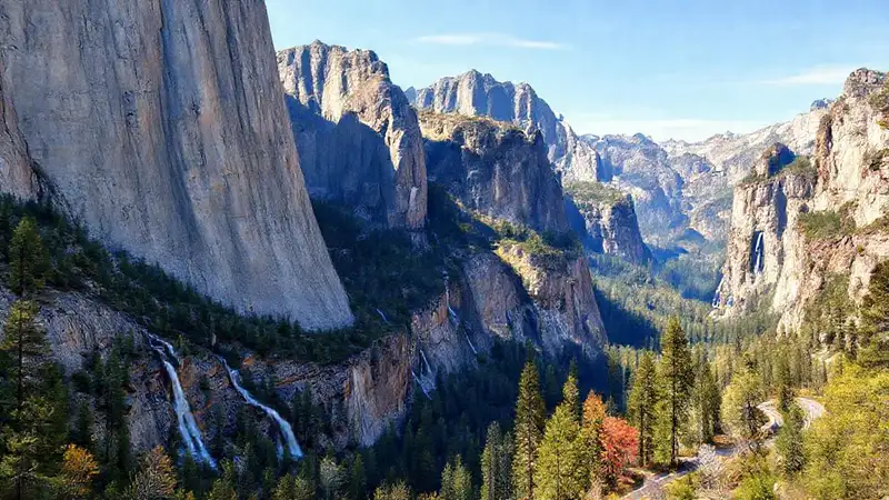 Yosemite ofrece un paisaje estadounidense impresionante