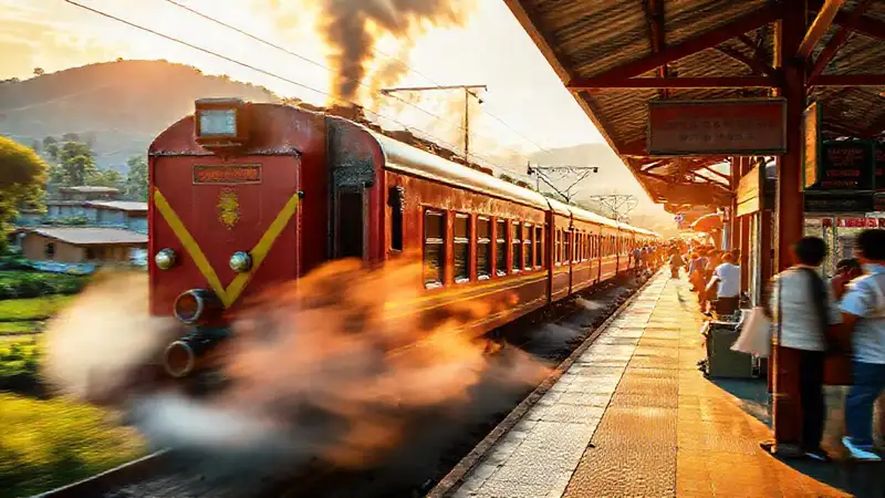 Tren de vapor vietnamita