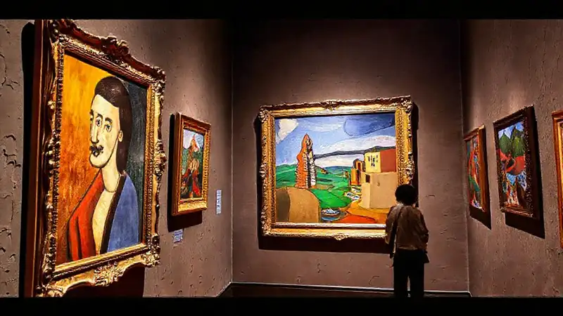 El museo de Picasso exhibe obras vibrantes