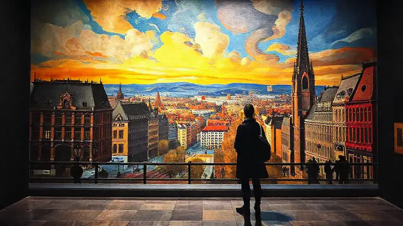 Magritte surrealista en Bruselas, un sueño