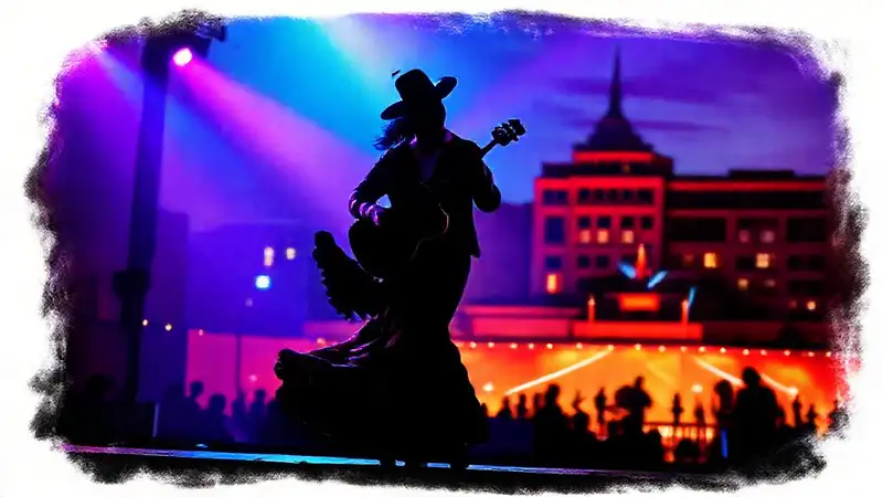 Flamenco ilumina la noche española