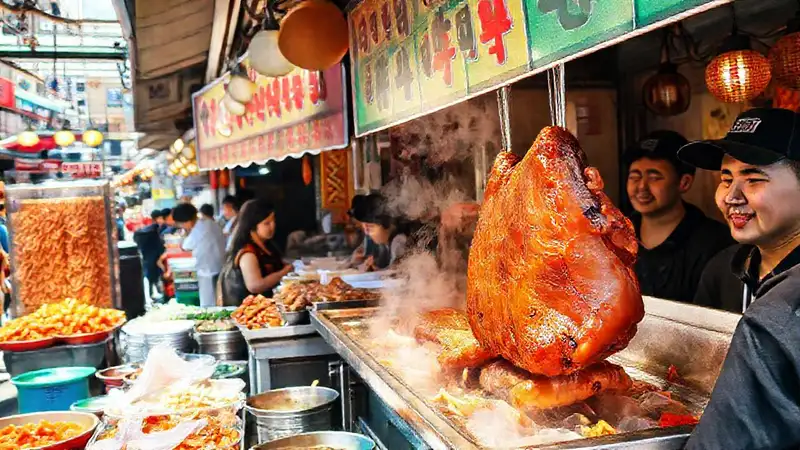 Kimchi y cerdo asado atraen clientes felices