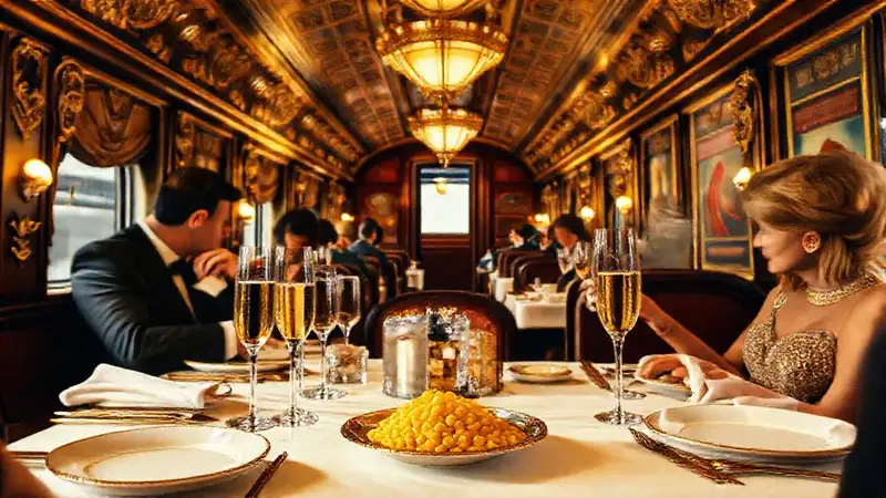 Un lujoso tren ofrece viaje elegante